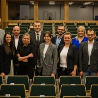 Zespół GUNB biorący udział w targach BUDMA.