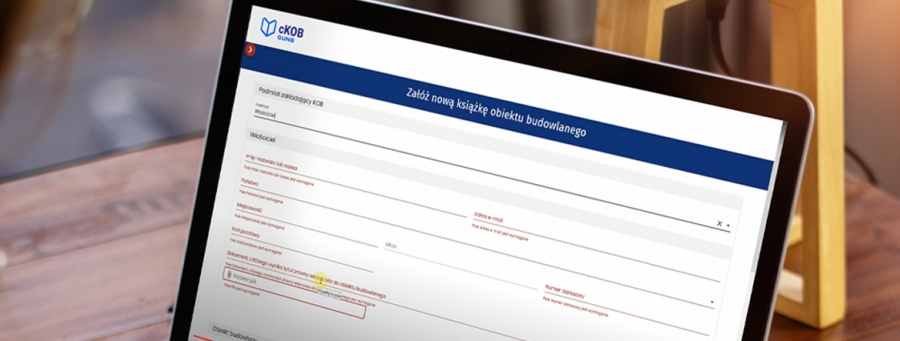 Cyfrowa Książka Obiektu Budowlanego. Załóż nową książkę obiektu budowlanego